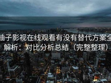 柚子影视在线观看有没有替代方案全解析：对比分析总结（完整整理）