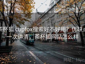 茶杯狐 cupfox搜索好不好用？优缺点一次讲清，茶杯狐网站怎么样