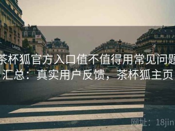 茶杯狐官方入口值不值得用常见问题汇总：真实用户反馈，茶杯狐主页