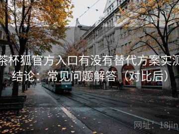 茶杯狐官方入口有没有替代方案实测结论：常见问题解答（对比后）