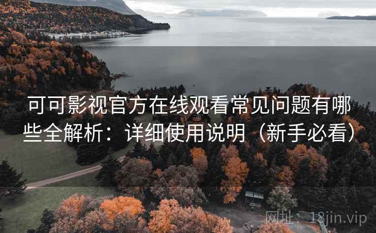 可可影视官方在线观看常见问题有哪些全解析：详细使用说明（新手必看）