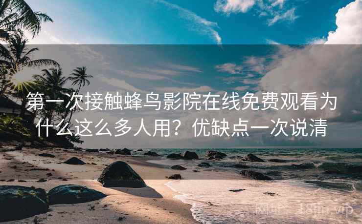 第一次接触蜂鸟影院在线免费观看为什么这么多人用?优缺点一次说清 第一次接触蜂鸟影院在线免费观看为什么这么多人用?优缺点一次说清