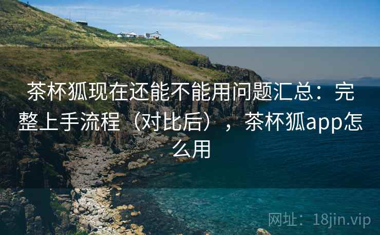 茶杯狐现在还能不能用问题汇总：完整上手流程（对比后），茶杯狐app怎么用