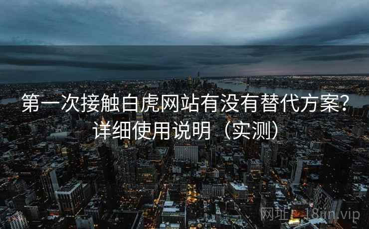 第一次接触白虎网站有没有替代方案？详细使用说明（实测）